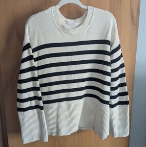 24/7 split hem sweater